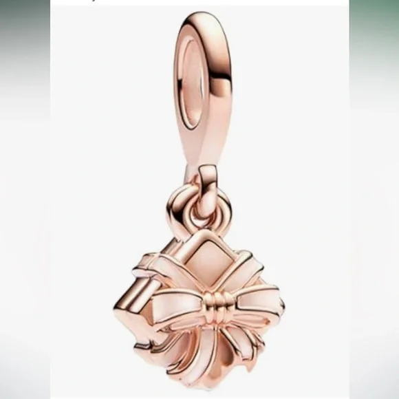 925 Happy Birthday Openable Gift Bracelet Charm - Picture 4 of 5